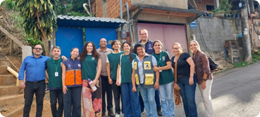 Iniciativa da UNIFASE em parceria com a Defesa Civil passa a contar com projeto da Marinha para redução de riscos em comunidades de Petrópolis