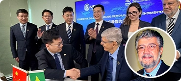 UFRJ e Instituição Chinesa assinam acordo de cooperação em pesquisa na área nuclear